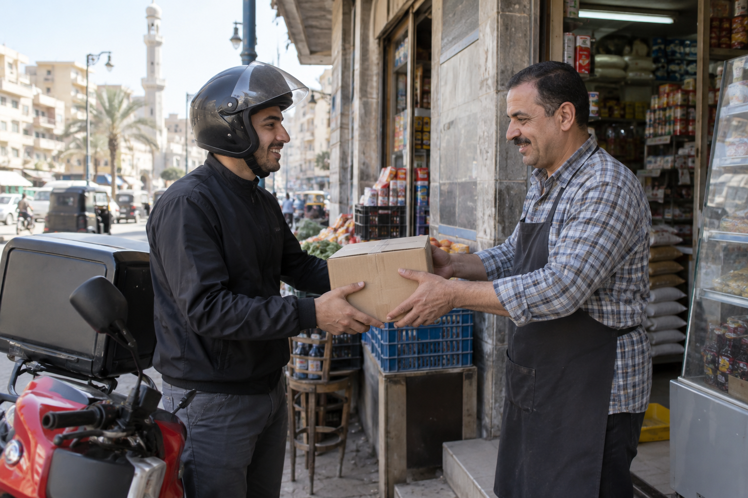 متابعة الطلب